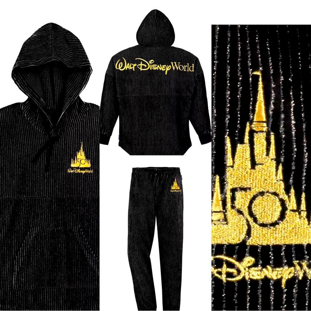 Disney Corduroy Pullover Hoodie/Pants spirit Jersey VARIOUS SIZES AVAILABLE NEW